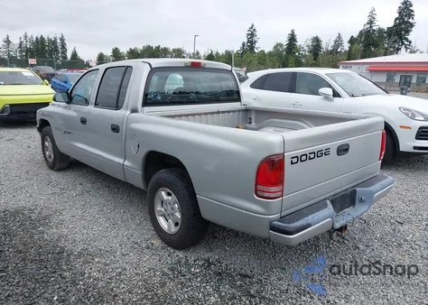 2001 Dodge Dakota Quad from USA, damaged, VIN 1B7HL2AX81S344778